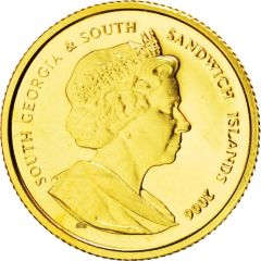 4 Pounds - Elizabeth II Rockhopper Penguin