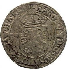 1/2 Silver Real - Charles V
