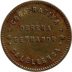 5 Centimos - Cooperativa Obrera Germanor Calellenca