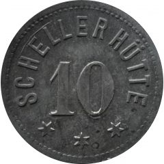 10 Pfennig - Scheller Hütte