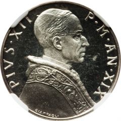 5 Lire - Pius XII Prova