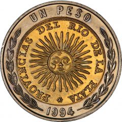 1 Peso Pattern - France