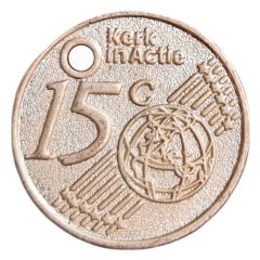 Shopping Cart Token - 15 c Kerk in Actie