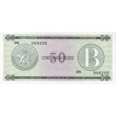 50 Pesos `B` Foreign Exchange Certificate