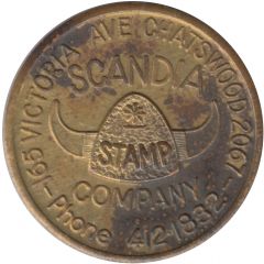 Token - Scandia Stamp Company $2 Discount