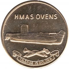Medal - WA - Museum, HMAS Ovens Tourist Souvenir