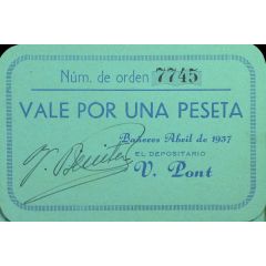 1 Peseta Bañeres