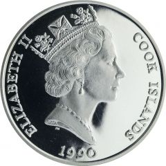 50 Dollars - Elizabeth II African Elephant