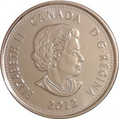 25 Cents - Elizabeth II Sir Isaac Brock