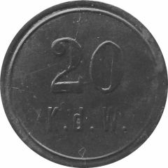 20 Pfennig - Berlin K.d.W.