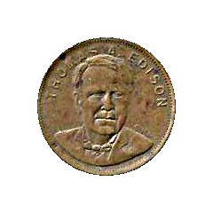 Token - Thomas A. Edison