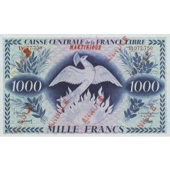 1000 Francs France Libre