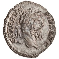 Denarius - Septimius Severus P M TR P XV COS III P P, Africa