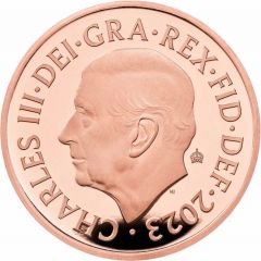 1 Penny - Charles III Hazel Dormouse, Gold Proof