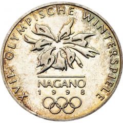 100 Schilling - Casinos Austria XVII Winter Olymics in Nagano
