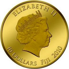 10 Dollars - Elizabeth II Anubis