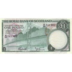 1 Pound Royal Bank of Scotland