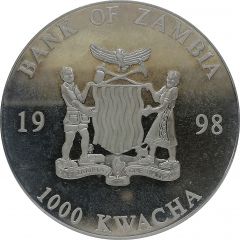 1000 Kwacha Titanic 1st obverse