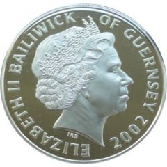 5 Pounds - Elizabeth II Duke of Wellington - Silver