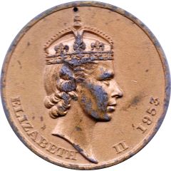 Medallion - Elizabeth II Coronation