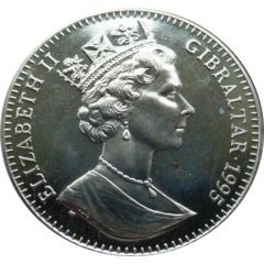 1 Crown - Elizabeth II Barbary Ape