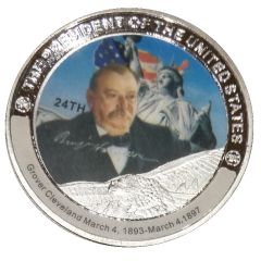 Token - Grover Cleveland 24th President