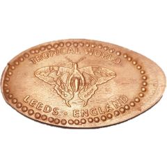 Tropical World, Leeds Elongated Coin