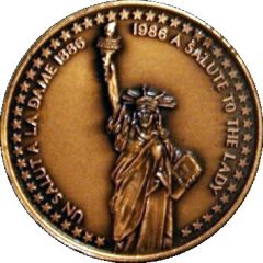 Medal - Nancy Huard A Salute to the Lady (Liberty)