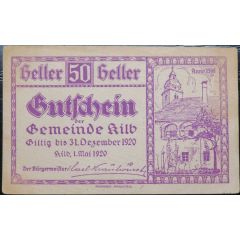 50 Heller Kilb