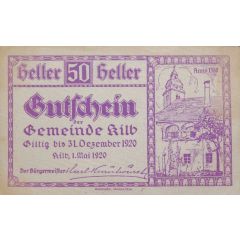 50 Heller Kilb