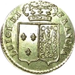 Poids monétaire italien pour le Louis d`or