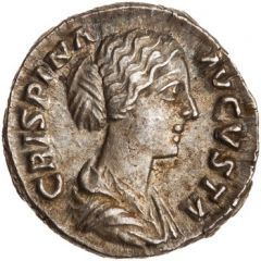 Denarius - Crispina CONCORDIA, Concordia