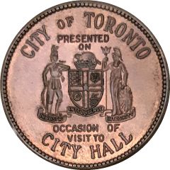 Medal - Toronto City Hall