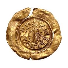 1 Tremissis - Aistulf / In the name of Uncertain Monogram