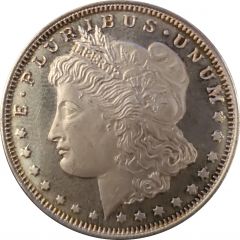 1/2 oz Silver Morgan Dollar