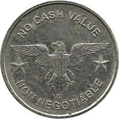 Token - No Cash Value Eagle and $