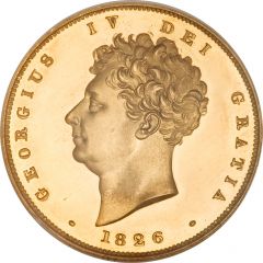 2 Pounds - George IV Shield reverse