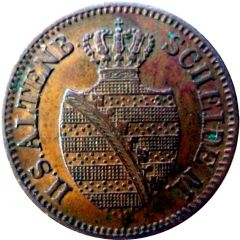 1 Pfennig - Ernest I