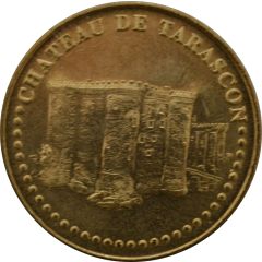 Tourist token - Monnaie de Paris - Tarascon - Château de Tarascon face simple/à points