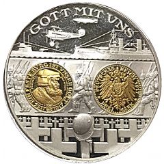 1200 Years of German Coinage 3 Mark - Friedrich the Wise 1917