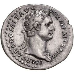 Denarius - Domitian IMP VIIII COS XI CENS POT P P, Minerva