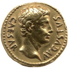 Aureus - Augustus SIGNIS RECEPTIS CL V S P Q R