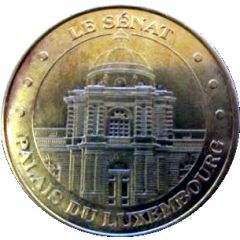 Monnaie de Paris Tourist Token - Palais du Luxembourg Le sénat - Le dôme Tournon