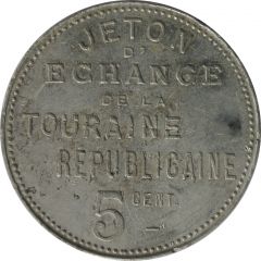 5 Centimes - Palais de la nouveauté Tours