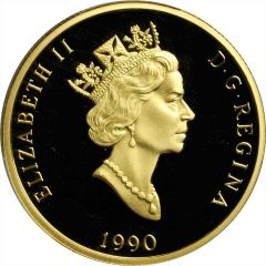 200 Dollars - Elizabeth II Canadian Flag`s Silver Jubilee