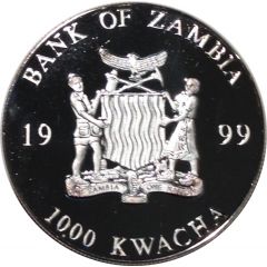 1000 Kwacha 500€ Note - obverse