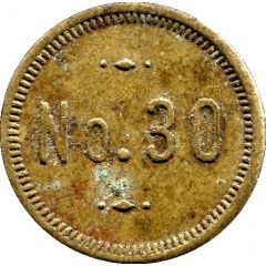 5 Cents - No.30 Mints token