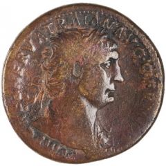 Sestertius - Trajan TR POT COS III P P S C, Concordia