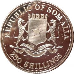 250 Shillings Royal Wedding Juan Carlos and Sofia