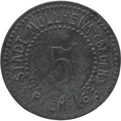 5 Pfennig - Müllheim